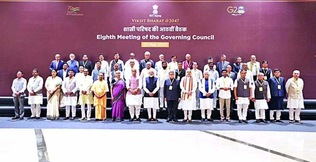 At Niti Aayog meet, PM Modi urges states to show fiscal prudence At Niti Aayog meet, PM Modi urges states to show fiscal prudence