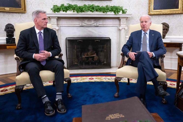 Biden and McCarthy seem positive on debt deal after meeting, but ‘differences’ remain Biden and McCarthy seem positive on debt deal after meeting, but 'differences' remain