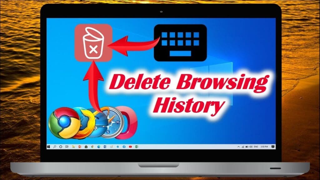 How to Clear Your Browsing History Quickly With a Keyboard Shortcut