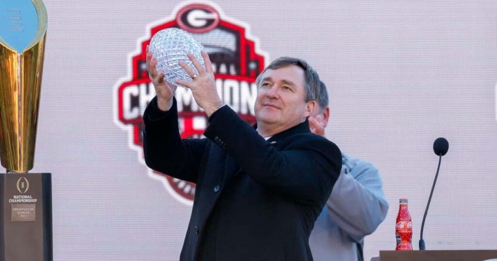 Kirby Smart, Georgia coaches react to Dylan Raiola commitment: ‘Dominoes about to fall’