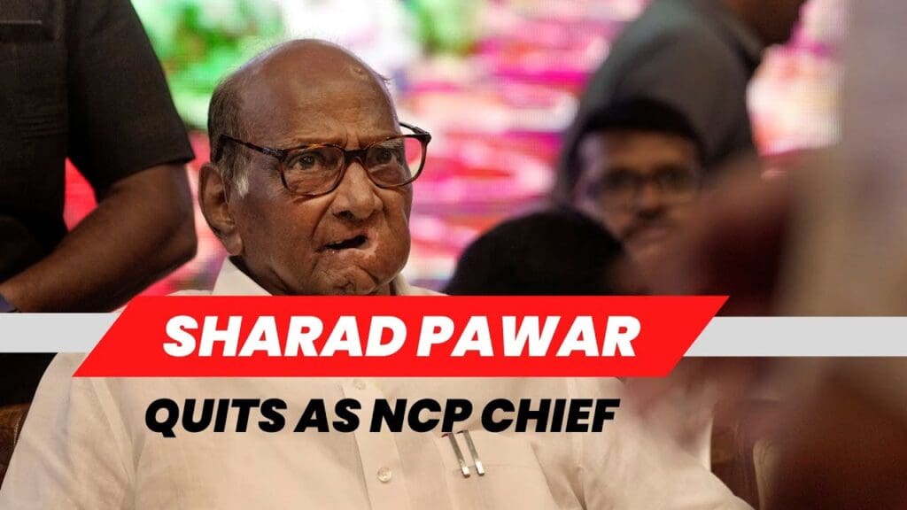Sharad Pawar Steps Down as NCP Chief: End of an Era? Sharad Pawar Steps Down as NCP Chief: End of an Era?