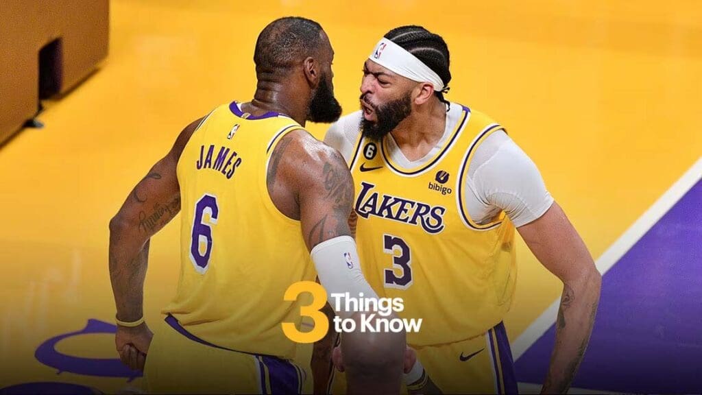 Three Things to Know: Game 6 – Lakers vs. Warriors: 5-12-23 Three Things to Know: Game 6 - Lakers vs. Warriors: 5-12-23