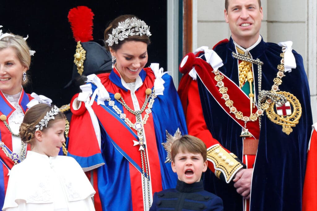Unforgettable: images from George, Charlotte and Louis at the coronation