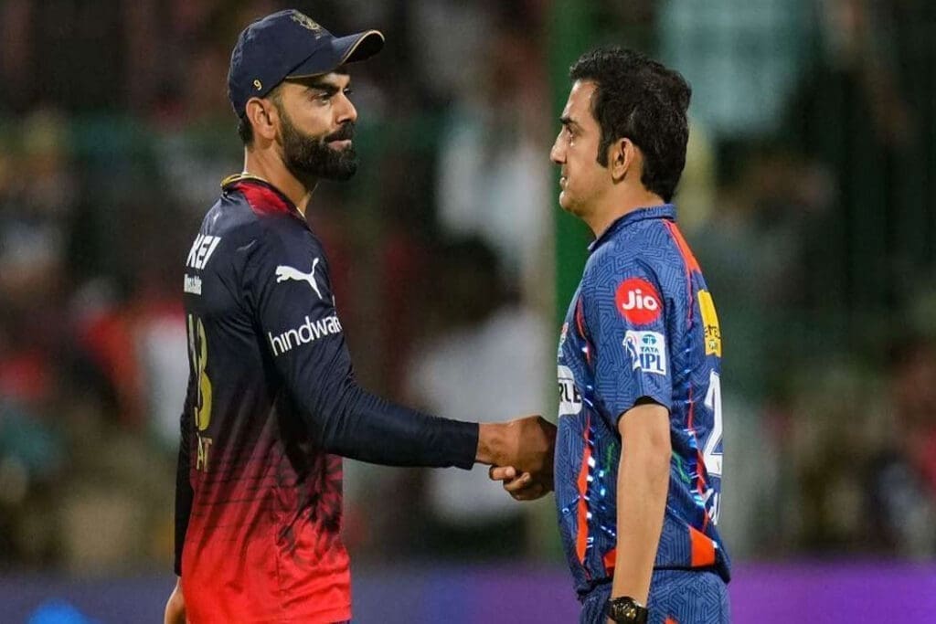 What did Gautam Gambhir and Virat Kohli say to each other What did Gautam Gambhir and Virat Kohli say to each other