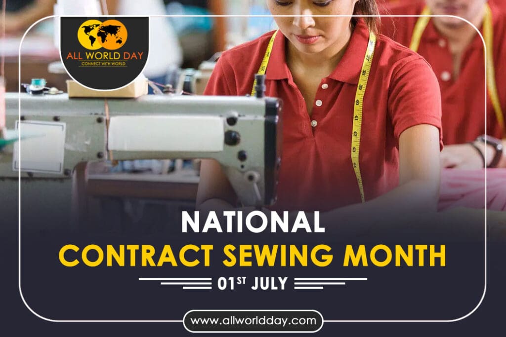 National Contract sewing Month 2023