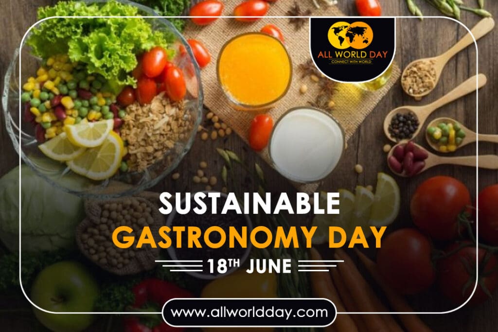 Sustainable Gastronomy Day