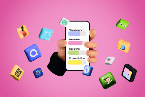 English language and culture mobile apps