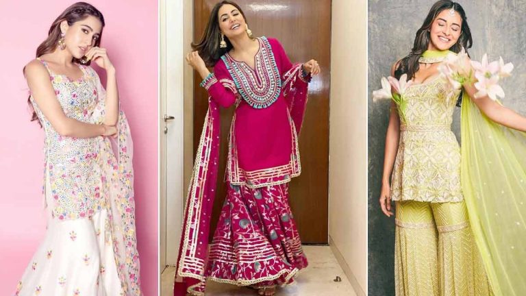 Beginner’s Guide To Choosing The Perfect Sharara For Your Body Type